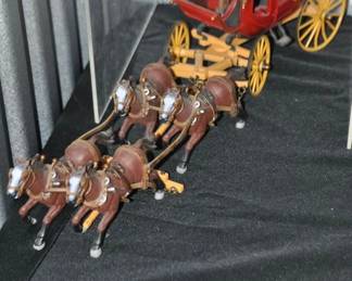 Papo 39524 Wild West Express Stagecoach, Complete ($80) 