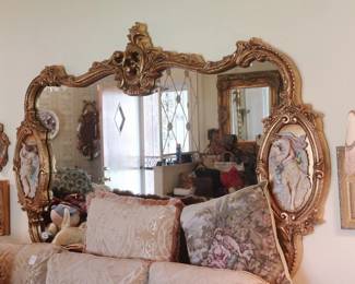 Ornate mirror