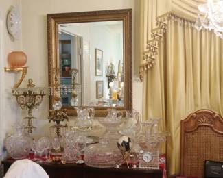 Antique elegant cutglass