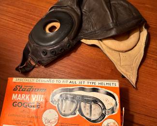vintage aeronautical items throughout estate sale 
