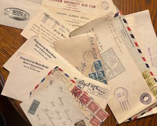 Vintage correspondence 