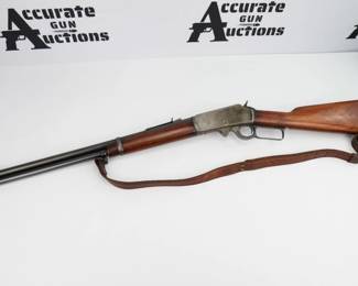 Make: Marlin
Model: 93
Caliber: 30-30
Action: Lever
Barrel: 20
Bore: Shiny
Serial # C3227
Condition: Excllent
LOW SERIAL NUMBER ALERT! This Marlin 93 dating back to the early 20’s is a piece of firearm history. Chambered in 30-30 and featuring a 20” barrel, this lever action rifle is in very good condition for its age, showing obvious signs of use and wear.
