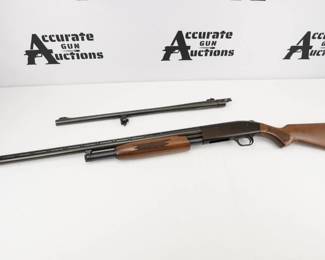 Make: Mossberg
Model: 500A
Caliber: 12GA
Action: Pump
Barrel: 28
Bore: Shiny
Serial # L991045
Condition: Excellent
2 barrels