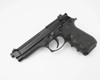 Make: Beretta
Model: M9
Caliber: 9MM
Action: Semi
Barrel: 5
Bore: Shiny
Serial # M9-112148
Condition: Excellent
After over a quarter-century serving the US military all around the world, the M9 can truly be considered the ultimate combat and tactical pistol. Learn more about what makes the M9 today's most reliable and dependable sidearm for law-enforcement, military and personal defense. Chambered in 9mm, this pistol is in excellent condition and is sold with one magazine. 