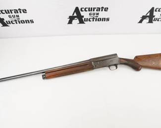 Make: BROWNING
Model: SWEET 16
Caliber: 16GA
Action: Semi
Barrel: 23
Bore: Shiny
Serial # 46489
Condition: Excellent
This Browning Sweet 16 is in stunning condition. Featuring a 23” barrel, engraved receiver, and beaded front sight. The semi-automatic shotgun made in Belgium, is chambered in 16 ga and is in excellent condition for its age, showing normal signs of use and wear.