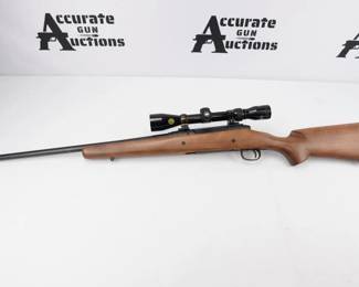 Make: Savage Arms
Model: AXIS
Caliber: .30-06 SPRG
Action: Bolt
Barrel: 24
Bore: Shiny
Serial # K353424
Condition: Excellent
Tasco scope