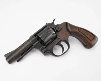 Make: ROSSI
Model: 69
Caliber: .32 S&W Long
Action: DA
Barrel: 3
Bore: Shiny
Serial # C231755
Condition: Very Good
The Rossi Model 69 .32 S&W Long revolver is a reliable and compact firearm that packs a punch. This revolver is in very good condition, with some pitting and surface rust. 
