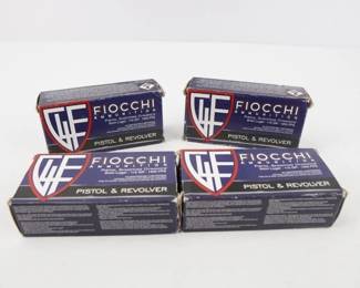 Make: Fiocchi
Model: 9mm 115 grain.
Caliber: 9mm
200 rounds, 4 boxes of 50. 