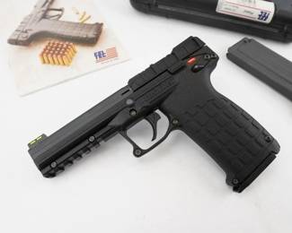 Make: KEL-TEC
Model: PMR-30
Caliber: .22 wmr
Action: semi
Bore: Shiny
Serial # WWMR08
Condition: Excellent
2 MAGS CASE
