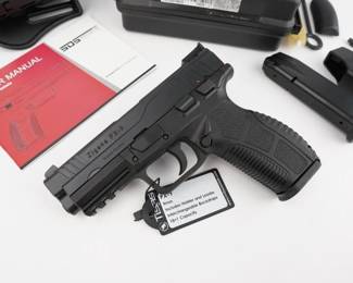 Make: TISAS
Model: PX-9
Caliber: 9x19
Action: Semi
Barrel: 4
Bore: Shiny
Serial # T062020BM11346
Condition: Excellent
The Tisas PS9 is a semi-automatic pistol known for its reliability and performance. Boasting a robust design, this firearm features a polymer frame for enhanced durability and reduced weight. Equipped with a striker-fired mechanism, the PS9 offers a crisp and consistent trigger pull, contributing to improved accuracy. Its ergonomic grip ensures a comfortable and secure hold, facilitating precise handling during use. The pistol incorporates a Picatinny rail for accessory attachment, expanding customization options. The Tisas PS9 is chambered in 9mm, providing a balance between firepower and manageability. Comes with 2 magazines and a holster. 