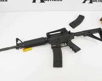 Make: chiappa
Model: m four-22
Caliber: .22LR
Action: semi
Barrel: 16
Bore: Shiny
Serial # CFIT21A05639
Condition: Excellent
The Chiappa Firearms M Four-22 Black Carbine is a rimfire replica of the versatile weapon system with proven combat utility and performance providing the operator with the confidence required to accomplish any mission.