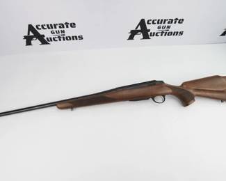 Make: Tikka
Model: T3
Caliber: 30-06 SPRG
Action: Bolt
Barrel: 24
Bore: Shiny
Serial # H62306
Condition: Excellent
The Tikka T3 is a series of bolt-action rifles manufactured by Sako under their Tikka brand in Riihimäki, Finland since 2003. This bolt action rifle features a 24” barrel and is chambered in 30-06 SPRG. The rifle is in excellent condition, showing minimal signs of use and wear.