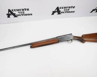 Make: Browning
Model: Sweet 16
Caliber: 16 GA
Action: Semi
Barrel: 26
Bore: Shiny
Serial # 42231
Condition: Excellent
Dated to 1926 by the serial number (42231), The Browning Sweet 16 16 GA is celebrated for its legendary design, reliability, and exceptional performance. Its distinctive sweet, smooth action and sleek lines make it not just a reliable hunting companion, but a symbol of enduring style. is in stunning condition. Featuring a 26 inch barrel, engraved receiver, and beaded front sight. The semi-automatic shotgun made in Belgium, is chambered in 16 ga and is in excellent condition.