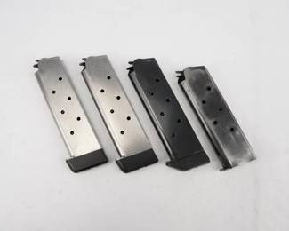 Make: Misc Magazines
Model: 4 1911 .45 magazines
4 Misc 1911 mags. 