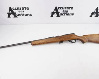 Make: J.C. Higgins
Model: 103.223
Caliber: 22 CAL
Action: Bolt
Barrel: 24
Bore: Shootable
Serial # NSN
Condition: Excellent
This J.C. Higgins is a bolt action .22 cal rifle. The rifle comes with one magazine and is in excellent condition, showing signs of use and wear. 