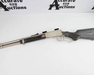 Make: Mossberg
Model: 464
Caliber: 30-30 WIN
Action: Lever
Barrel: 16
Bore: Shiny
Serial # LA0024848
Condition: Excellent
This Mossberg 464 is in excellent condition. Chambered in 30-30 Win with fiber optic sights and a top mounting rail, this lever action rifle is a must have for any firearms lover.