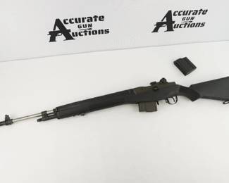 Make: SPRINGFIELD ARMORY
Model: M1A
Caliber: 0.308
Action: Semi
Barrel: 22
Bore: Shiny
Serial # 238640
Condition: Excellent
The M1A series of rifles, a semi-automatic rifle inspired by the classic U.S. Military M14, offers shooters a chance to own an icon. Chambered in .308 Win, the M1A is offered in classic and traditional models as well as tuned precision variants and modern tactical versions. This rifle is in excellent condition, showing minimal signs of use and wear. The firearm comes with one magazine. 