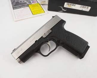 Make: Karh Arms
Model: CW 45
Caliber: .45 ACP
Action: Semi
Bore: Shiny
Serial # SF6809
Condition: Excellent
Its compact design makes it suitable for concealed carry, while the 7-round magazine capacity strikes a balance between firepower and concealaility. The C45 incorporates modern engineering advancements for enhanced durability and ease of maintenance. Comes with a box and one magazine. 