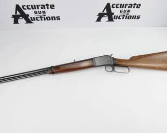 Make: Browning
Model: BL-22
Caliber: .22 S/L/LR
Action: Lever
Barrel: 20
Bore: Shootable
Serial # 71B45187
Condition: Excellent
The 22 lever action that the big boys aspire to. Sure, there are other lever-action 22 rifles available, but no other has the features, reliability, quality and accuracy of the Browning BL-22. Featuring a short lever throw, walnut stock, secure and fast magazine tube lock, and an adjustable sight, this rifle is a must have for any arsenal. Remaining in excellent condition,