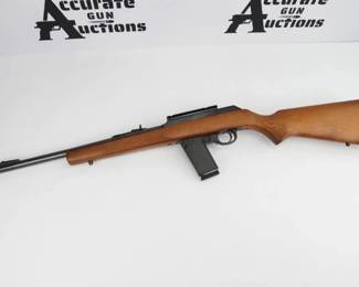 Make: Marlin
Model: Camp 45
Caliber: 45 Auto
Action: Semi
Barrel: 16
Bore: Shiny
Serial # 3447839
Condition: Excellent
The Marlin Camp Carbine is a self-loading carbine chambered for either 9mm Parabellum or .45 ACP, formerly manufactured by Marlin Firearms Company of North Haven, Connecticut. The carbine has been discontinued since 1999. 