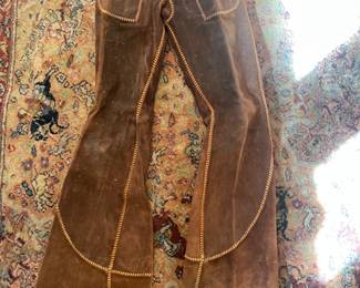 Vintage leather chaps 