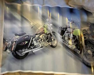 Vintage Harley Davidson poster 