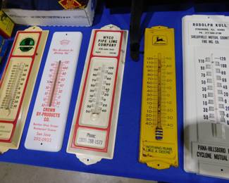 Advertising thermometer