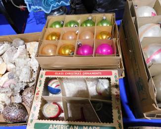 Vintage Christmas ornaments 