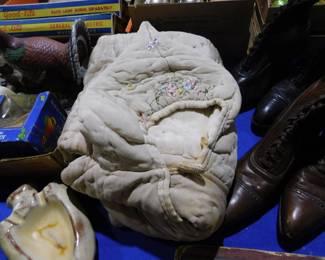 Vintage baby blanket