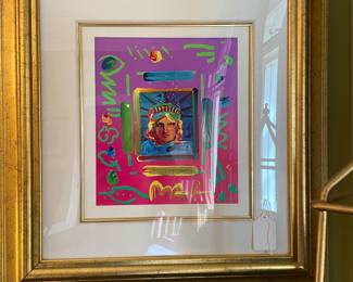 Detail of Peter Max “Liberty II”