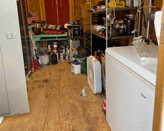 View inside work shop