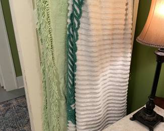 More vintage chenille bedspreads