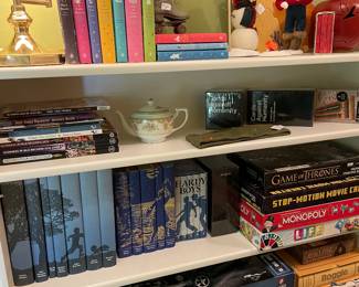 Like new and new games and children’s books and toys