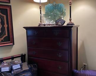 Drexel mahogany chest of drawers