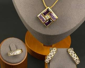 Sterling silver jewelry lot 30.59 grams