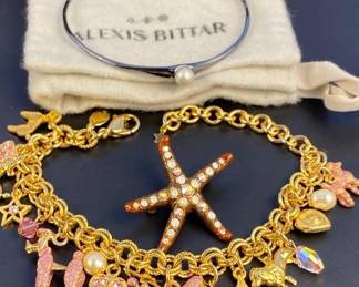 Kirk’s folly, alexis bittar and jay signed jewelry