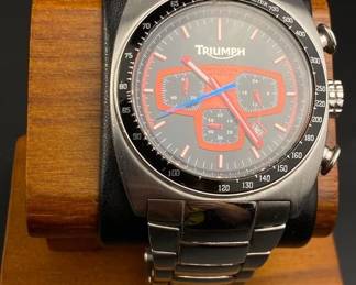 Triumph Motorcycles Men’s Chronograph watch