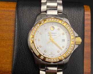 Movado 800 series diamonds lady’s watch