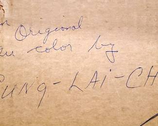 From original water color by Tung-Lai-Chan