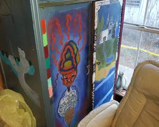 Painted cabinet it for sale