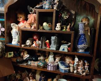 The shelf is not for sale (the items are)