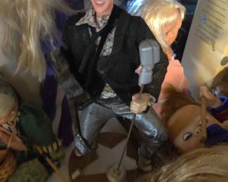 Elvis dolls....