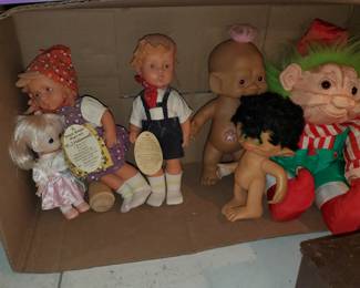 Trolls, German boy/girl etc.