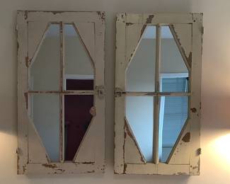 Vintage Mirror And sconces