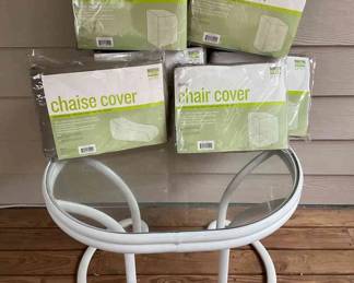 Outdoor Furniture Covers And Table