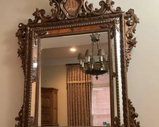 Huge Antique Mirror