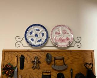 Plates & plate rack 
