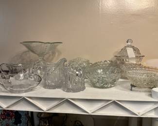 Glass items 