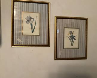 Pictures in master bedroom 