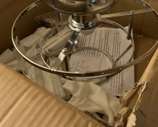 Small chandelier  - area off kitchen 